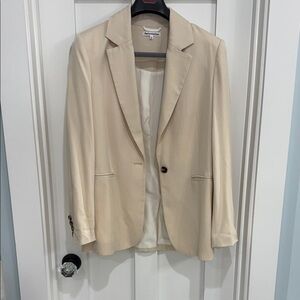 Reformation Over sized Beige Blazer XS - like new never worn!